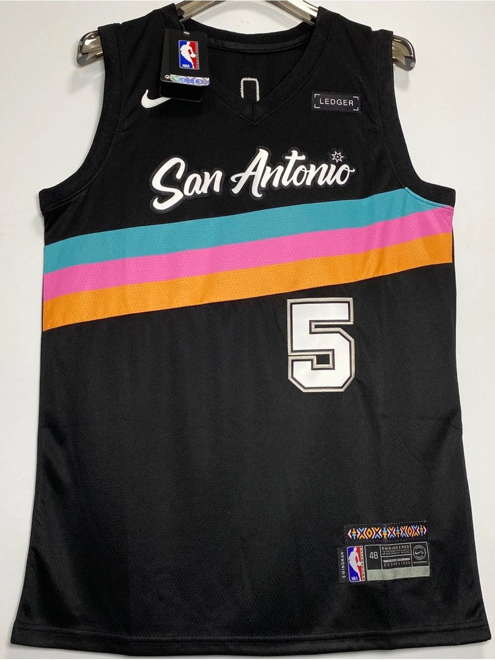 Stephon Castle Black Jersey Stitched
